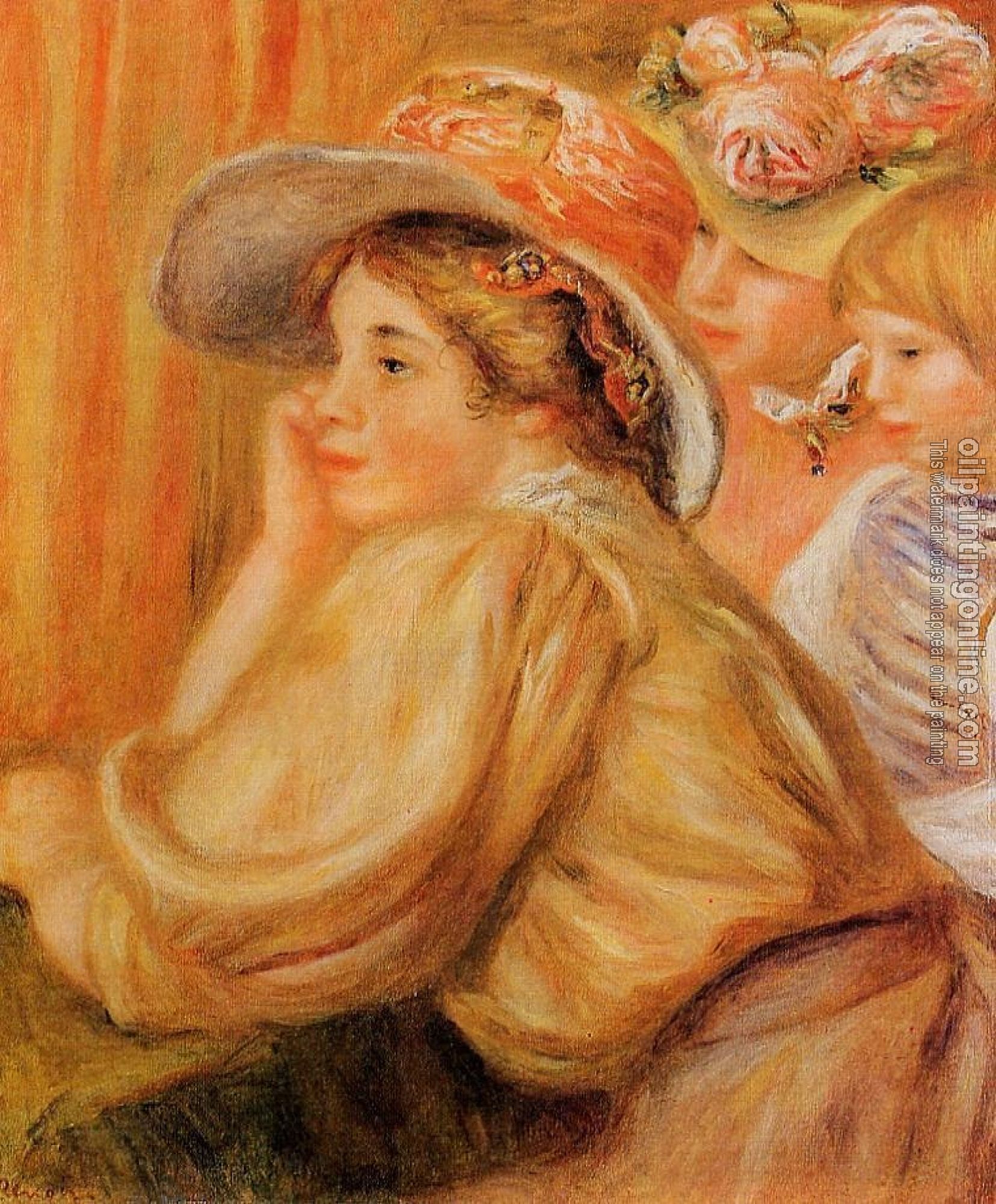 Renoir, Pierre Auguste - Coco and Two Servants